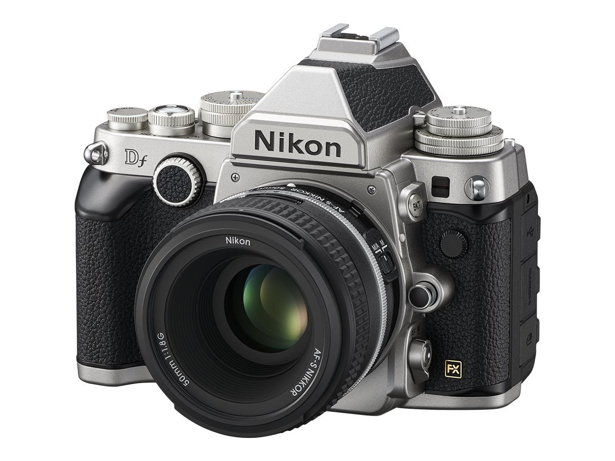 Nikon Df - Digital camera - SLR - 16.2 MP - Full Frame - body only - silver