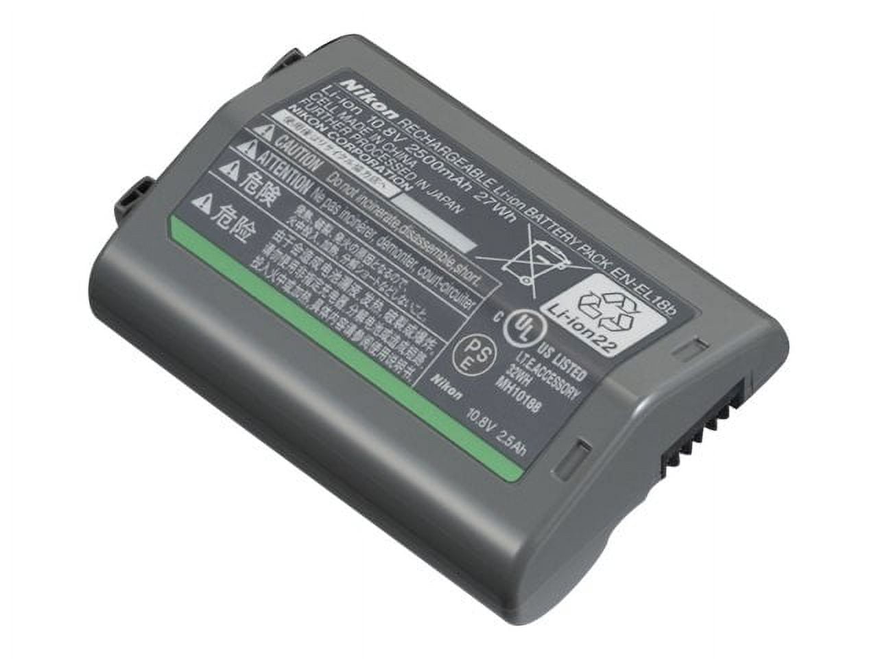 Nikon EN-EL18b Rechargeable Lithium-Ion Battery (10.8V, 2500mAh) 27186