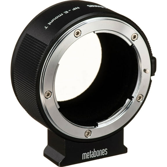 Metabones Nikon F Lens to Sony E-Mount Camera T Adapter III, Black Matte