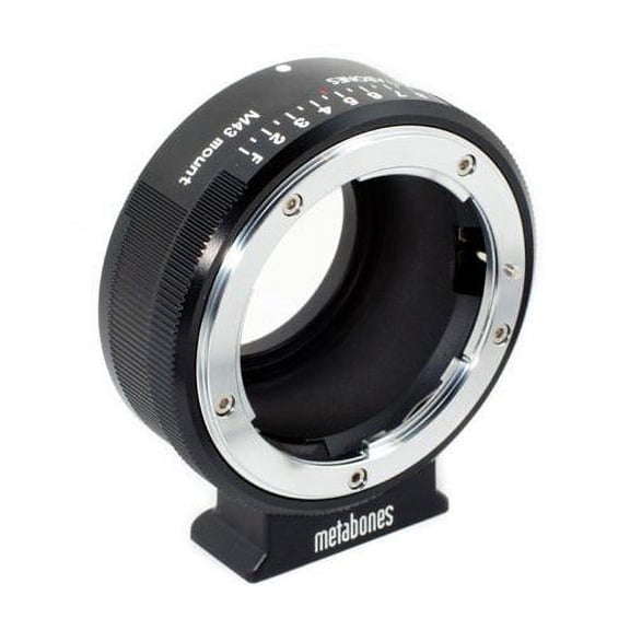 Metabones Nikon G Mount Lens to Micro Four Thirds Lens Mount Adapter, Matte Black