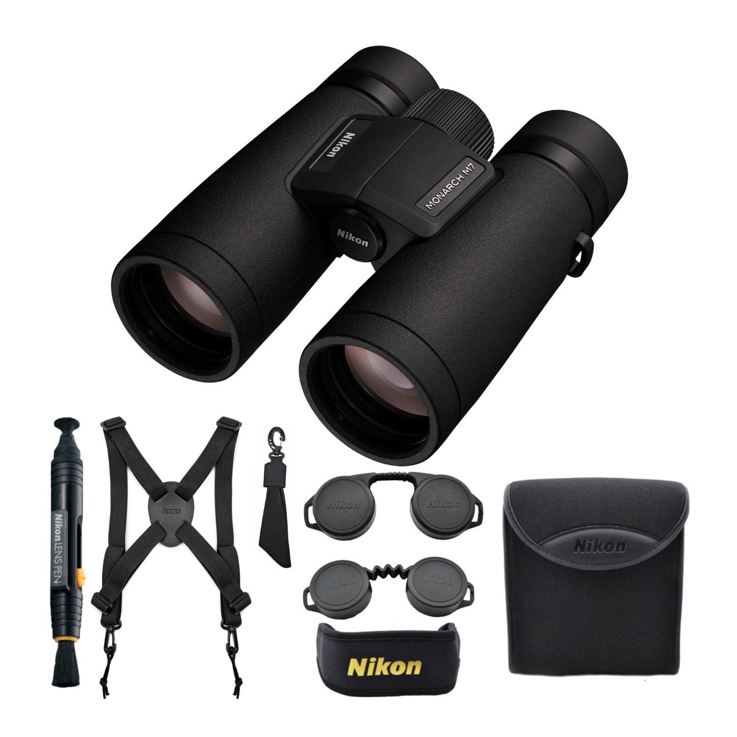 Nikon Monarch M7 8x42 Binocular with ED Glass Lenses, Lens