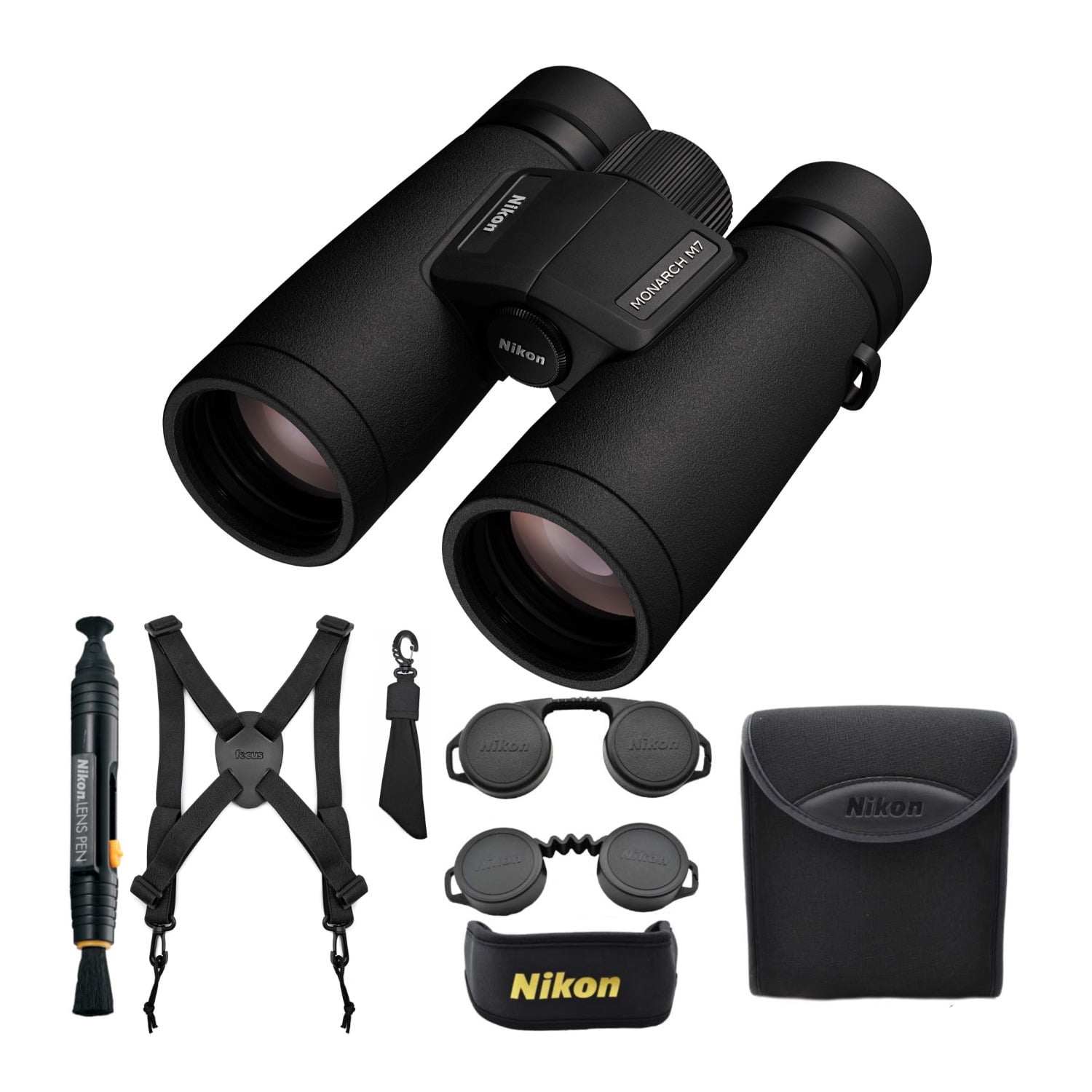 Nikon Monarch M7 8x42 Binocular with Nikon Lens Pen and Harness