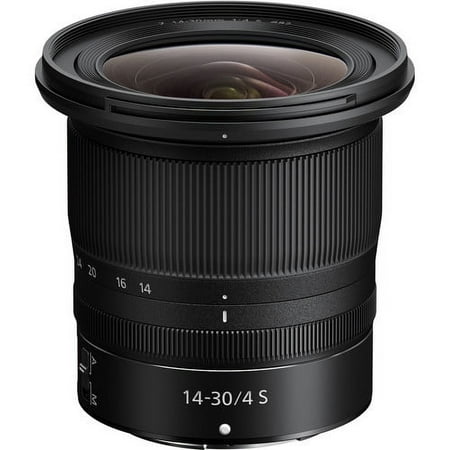 NIKKOR Z 14-30mm f/4.0 S Zoom Lens for Nikon Z Cameras - Black