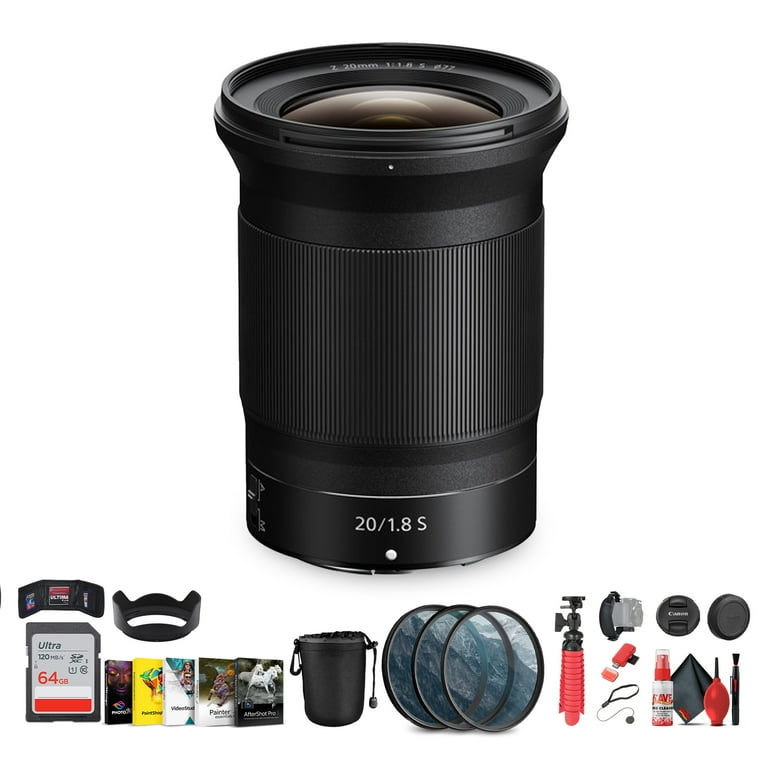 Nikon NIKKOR Z 20mm f/1.8 S Ultra-Wide Lens | Weather-Sealed