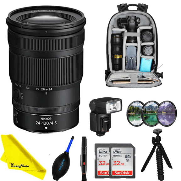 Nikon NIKKOR Z 24-120mm f/4 - BuzzPhoto Pro Bundle
