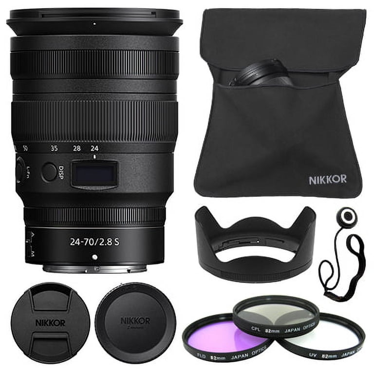 NIKKOR Z 24-70mm f/2.8 S フィルターセット Nikon NIKKOR Z 24-70mm f/2.8 S Lens + Deluxe Accessory Kit