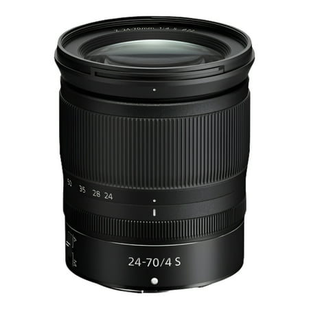 NIKKOR Z 24-70mm f/4 S Standard Zoom Lens for Nikon Z Cameras - Black