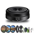 thumbnail image 1 of Nikon NIKKOR Z 26mm f/2.8 Wide Angle Prime Lens Slim Compact Bundle Cleaning Kit Filter Kit (International Model), 1 of 7