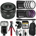 thumbnail image 1 of Nikon NIKKOR Z 26mm f/2.8 Lens+ Professional Flash & More - 128GB Accessory Kit (International Version), 1 of 9