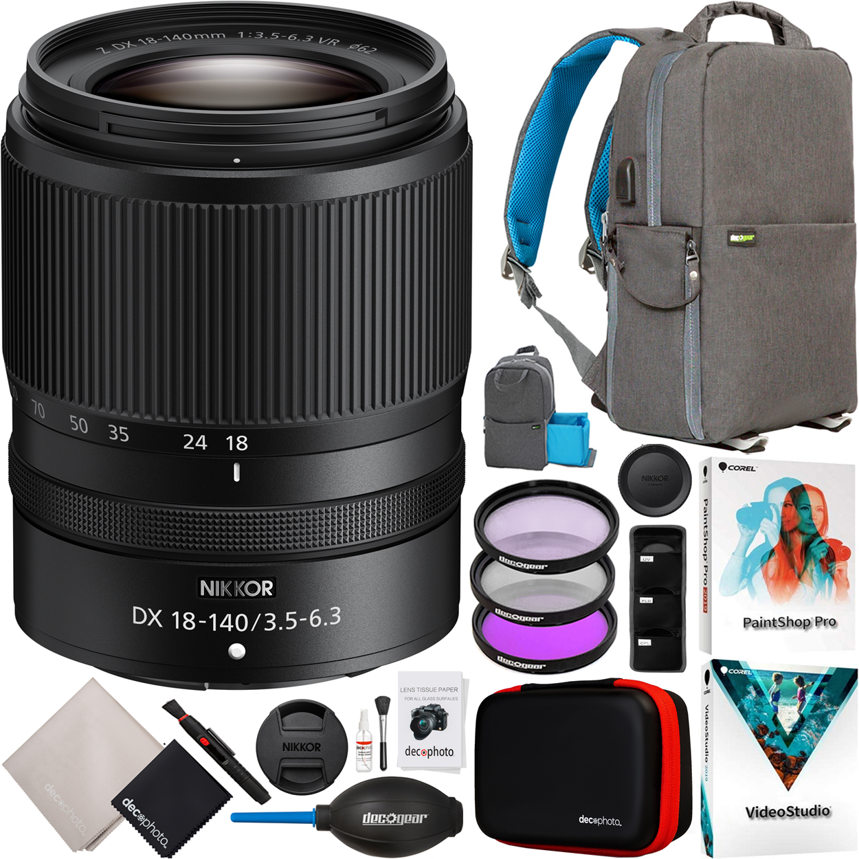 Nikon NIKKOR Z DX 18-140mm f/3.5-6.3 VR Zoom Lens For Z