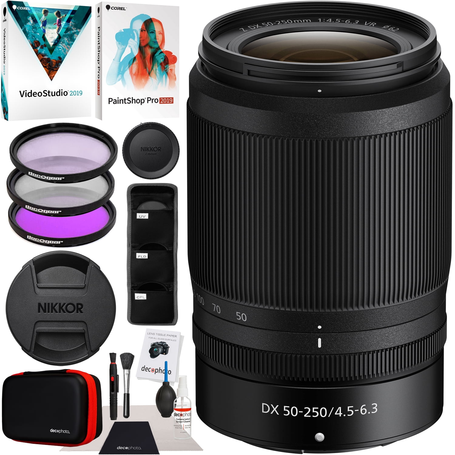 Nikon NIKKOR Z DX 50-250mm VR Telephoto Lens for Z Mount Nikon NIKKOR Z DX 50-250mm VR Telephoto Lens for Z Mount