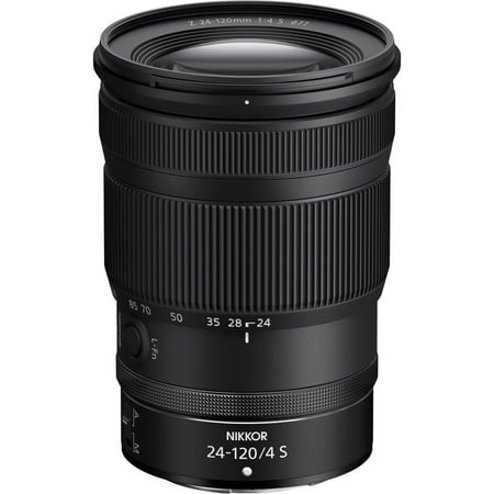 Nikon - NIKKOR Z 24-120mm f/4 S Standard Zoom Lens for Z Series Mirrorless Cameras - Black