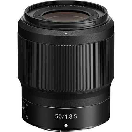NIKKOR Z 50mm f/1.8 S Standard Prime Lens for Nikon Z Cameras - Black