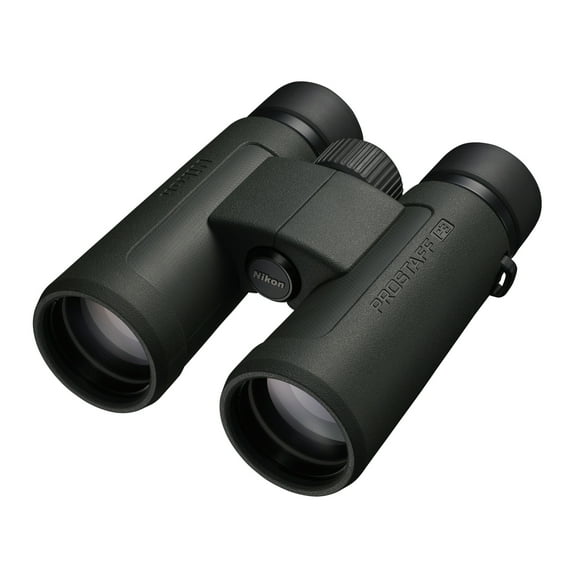 Nikon PROSTAFF P3 10x 42-mm Binoculars with Neck Strap, Case, and Caps, 16777