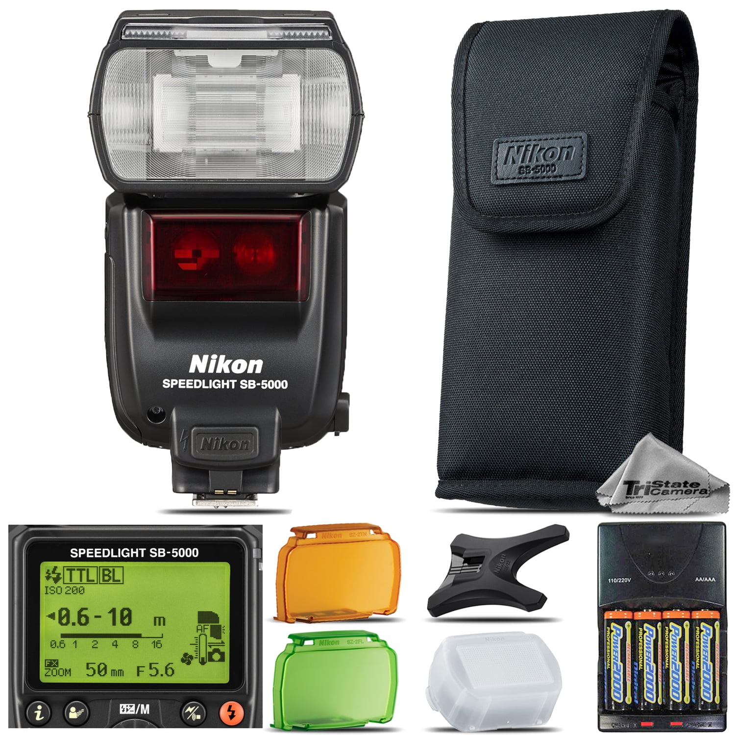 Nikon SB5000 AF Speedlight For D3000, D3100, D3200, D3300, D5000
