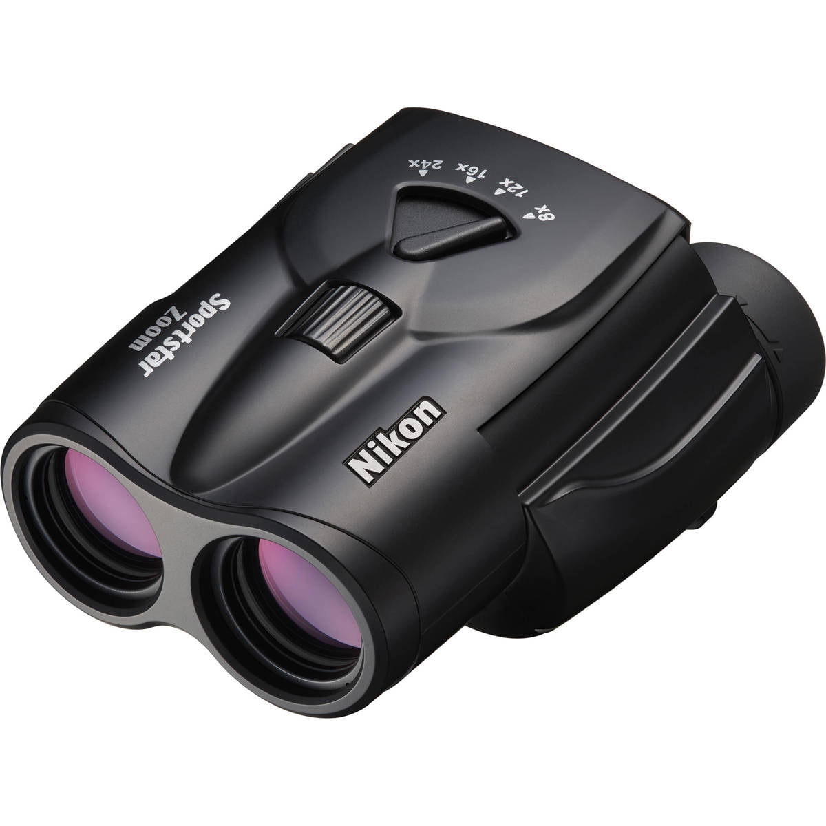 Nikon Sportstar 8-24x25mm Zoom Binoculars, Black
