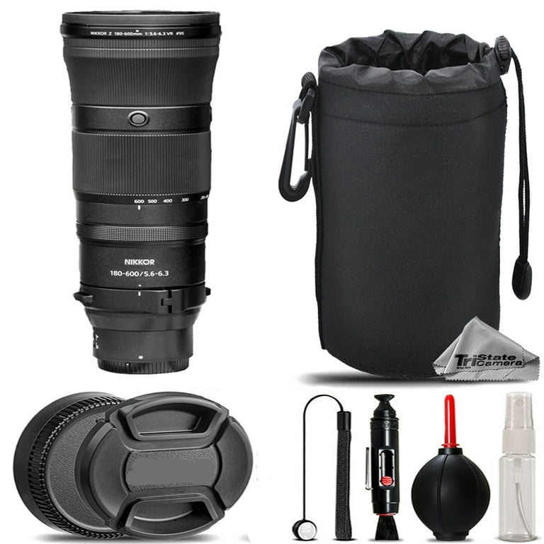 Nikon Z 180-600mm f/5.6-6.3 VR Lens - Basic Kit (International