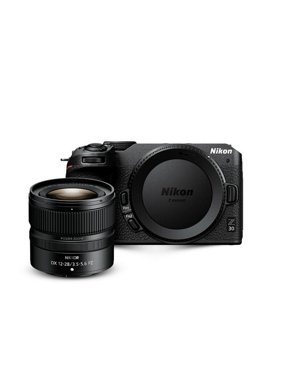 Nikon Z 30 DX-format Mirrorless Camera w/ NIKKOR Z DX 12-28mm f/3.5-5.6 PZ VR