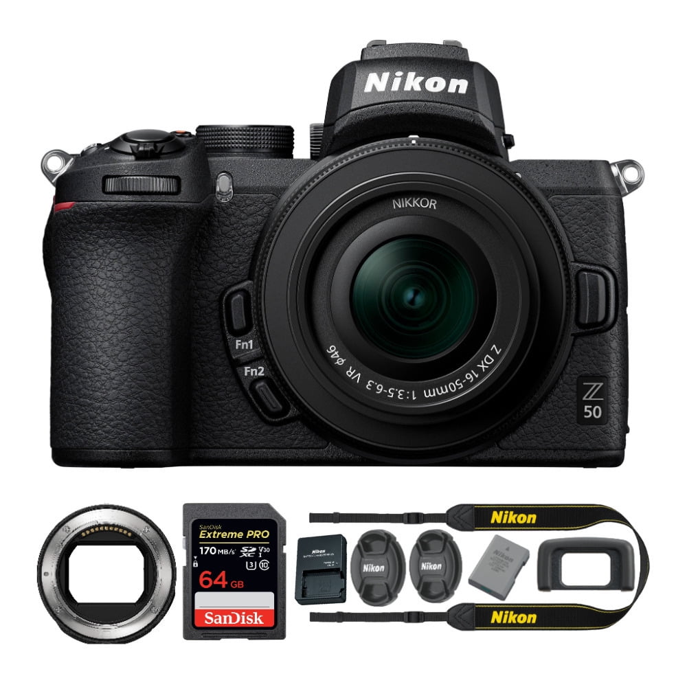Nikon Z 50 DXFormat Mirrorless Camera with NIKKOR Z 1650mm Lens