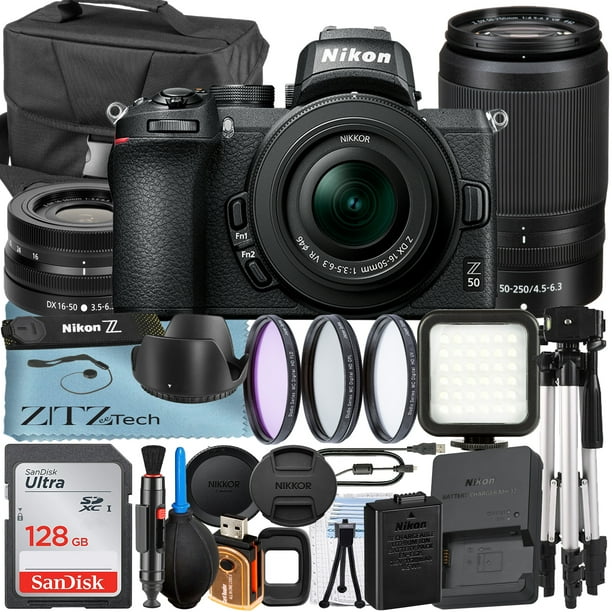 Nikon Z 50 Mirrorless Camera with NIKKOR 16-50mm + DX 50