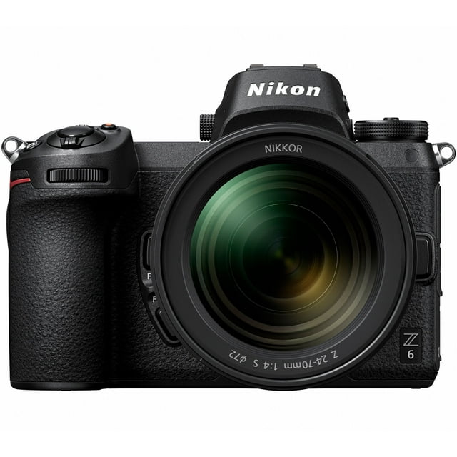 Nikon Z 6 24.5MP UHD 4K30 Mirrorless Digital Camera with 24-70mm Lens 1598