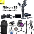 thumbnail image 1 of Nikon Z 6 Camera Filmmaker's Kit Bundle with Sling Backpack, Monopod, Tripod and Dolly, Filter Kit and More  - Authorized Nikon Dealer, 1 of 5