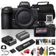 thumbnail image 1 of Nikon Z 6II Mirrorless Digital Camera 24.5MP (Body Only) (1659) + 64GB XQD Card + Corel Photo Software + Case + HDMI Cable + Card Reader + Cleaning Set + Hand Strap + More - International Model, 1 of 2