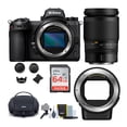 thumbnail image 1 of Nikon Z 7II  Mirrorless Digital Camera with 24-200mm Lens & Mount Adapter Bundle, 1 of 12