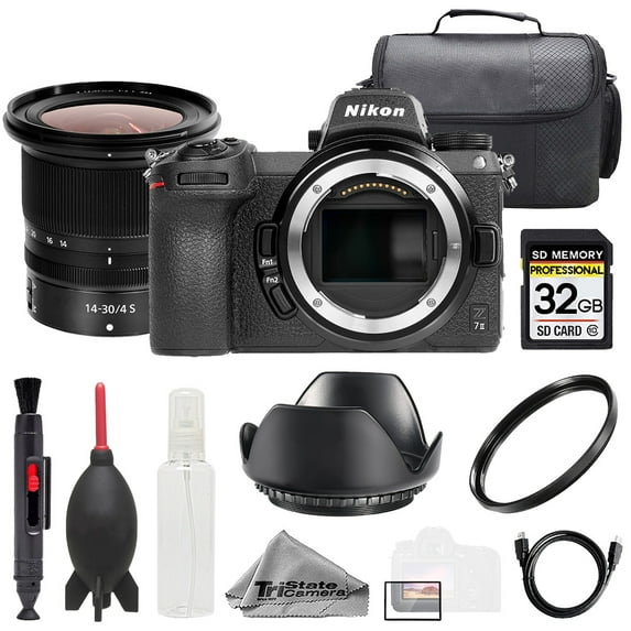 Nikon Z 7II + NIKKOR Z 14-30mm f/4 S Lens +32GB + Bag+ UV Filter- Basic Kit (International Version)
