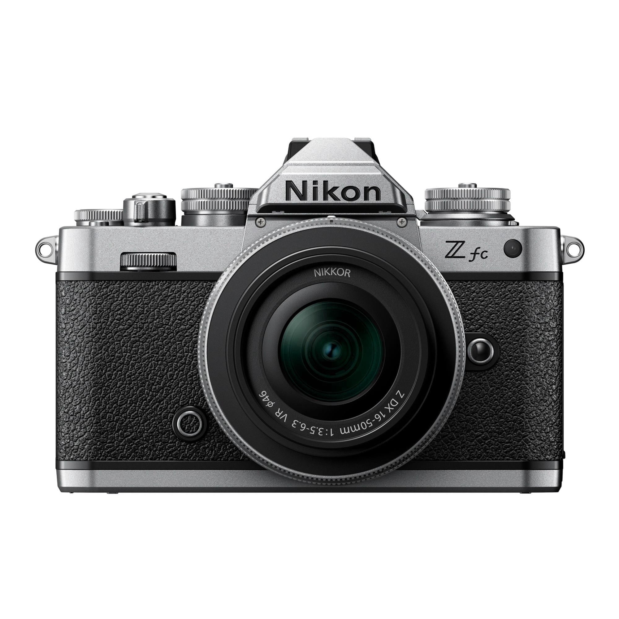Nikon Z fc DX-Format Mirrorless Camera Body with NIKKOR Z DX 16