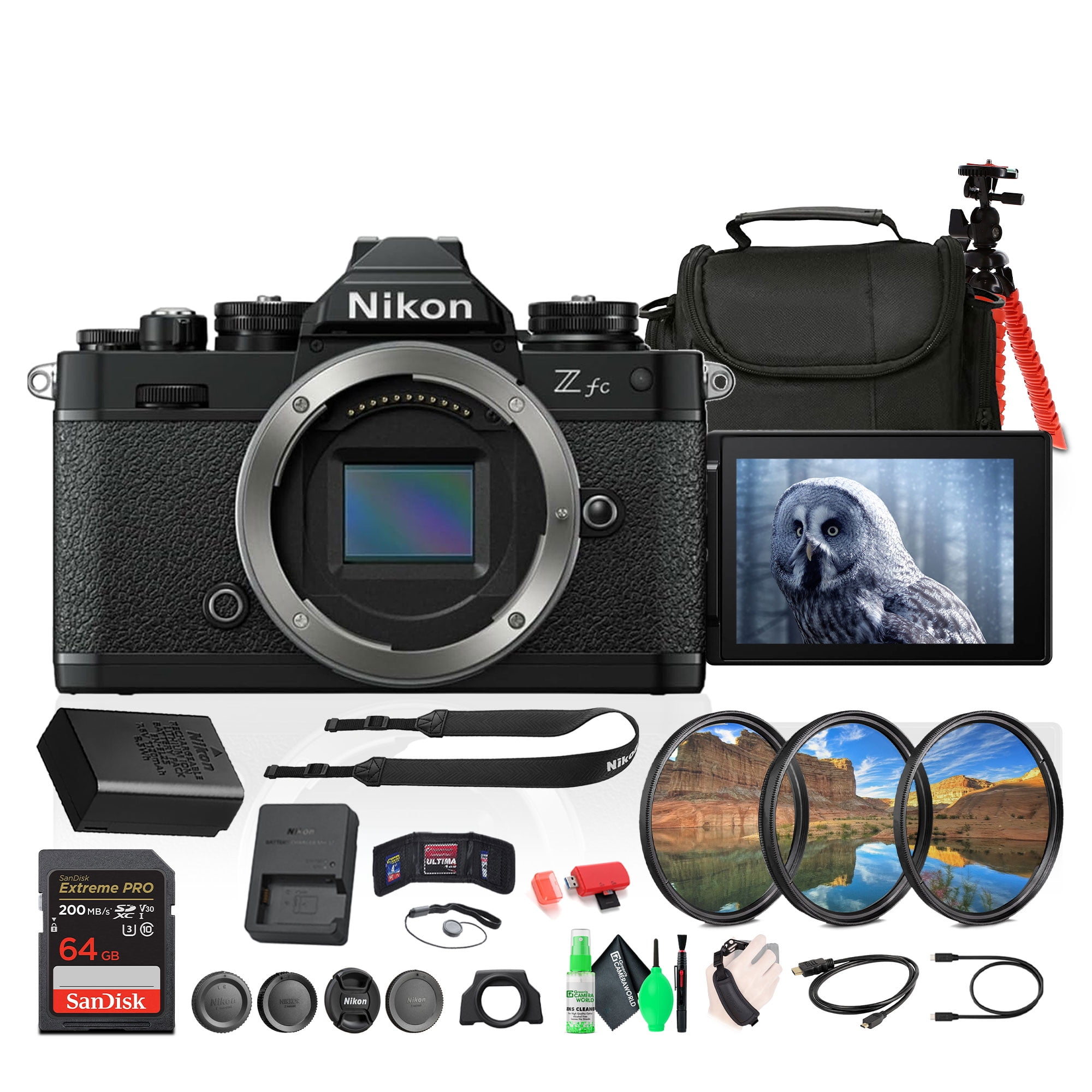 Nikon Z Fc Mirrorless Camera Kit With 28mm F/2.8 SE Lens - Retro Design, 4K Video, DX Format - View #4