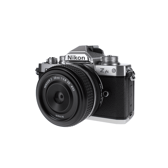 Nikon Z fc DX-Format Mirrorless Camera Body w/NIKKOR Z 28mm f/2.8 (SE) (International Model)
