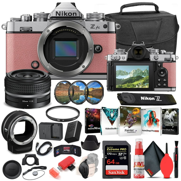  Nikon Z5 Mirrorless Digital Camera Body with Nikon FTZ Mount  Adapter Bundle (2 Items) : Electronics
