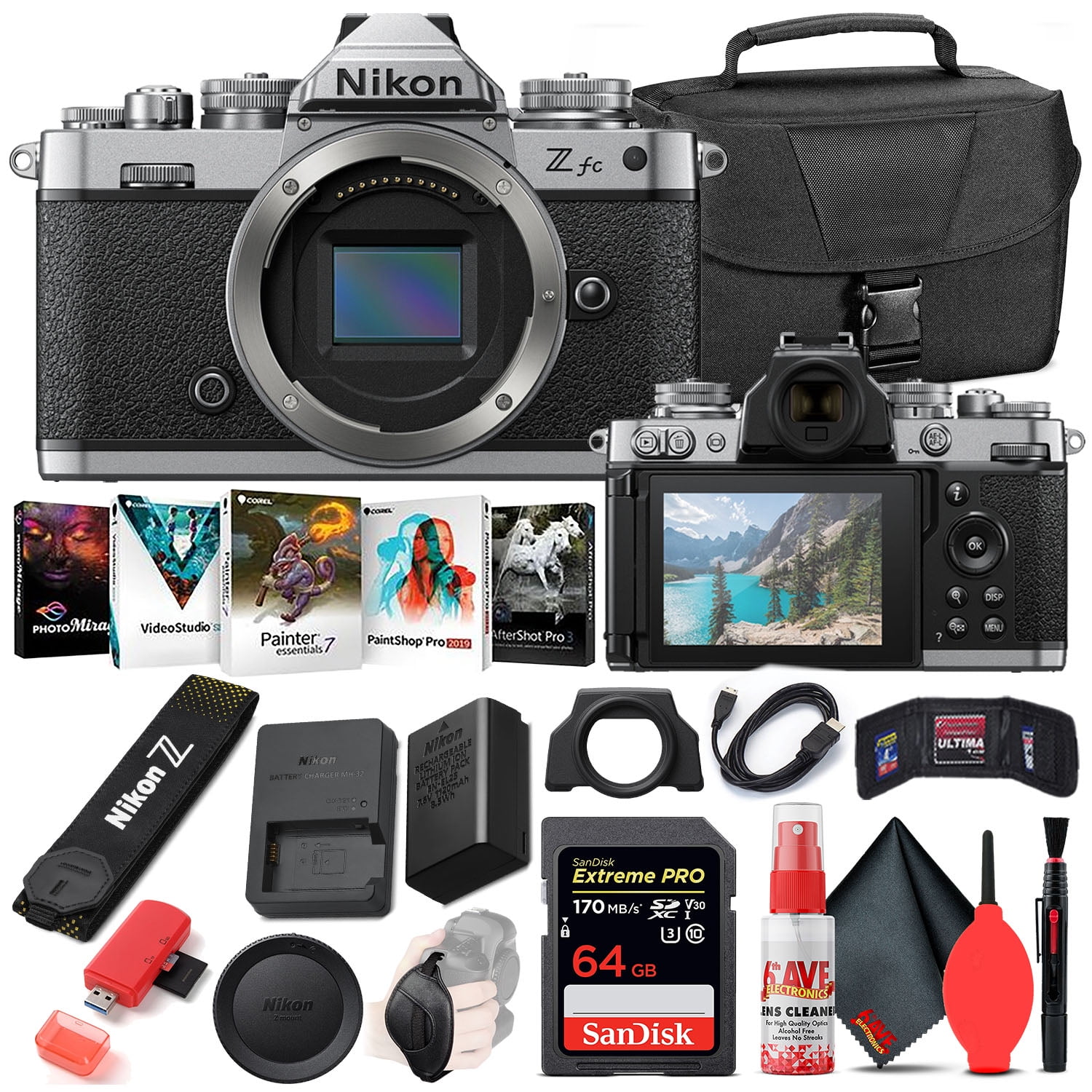 Nikon Z fc Mirrorless Digital Camera (Body Only) (Sand Beige