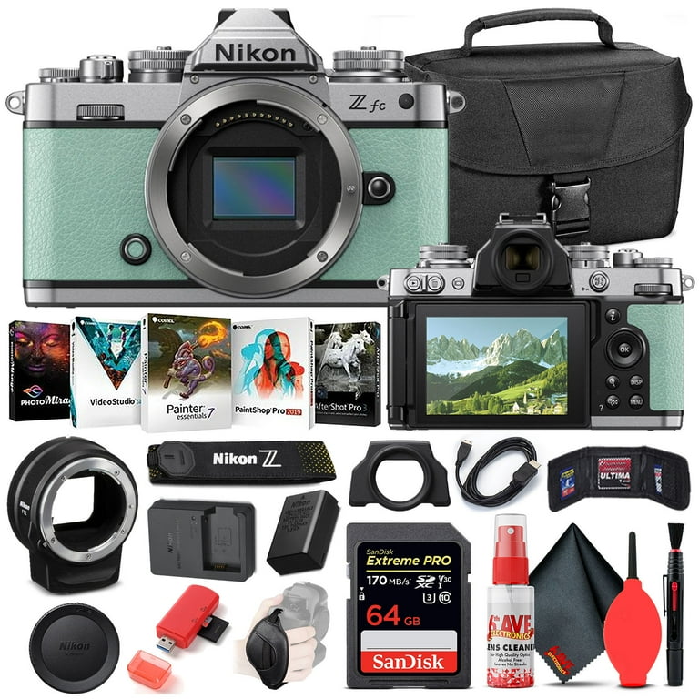 Nikon Z fc Mirrorless Digital Camera (Body Only) (Mint Green