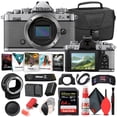 thumbnail image 1 of Nikon Z fc Mirrorless Digital Camera (Body Only) (Natural Gray, ZFC093AA) Intl Model Bundle with FTZ Adapter + 64GB Extreme PRO SD Card + Camera Bag + Editing Software + Hand Strap + Cleaning Kit, 1 of 7