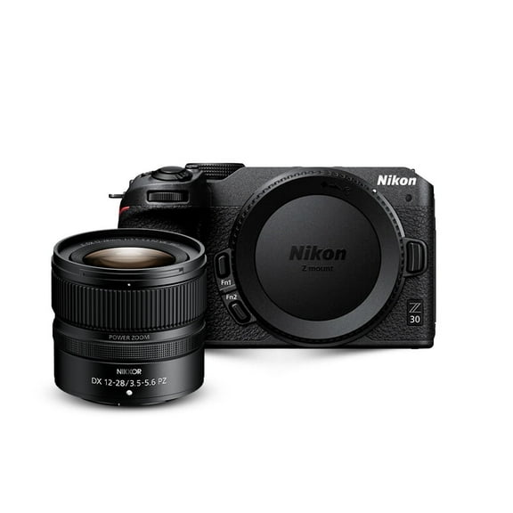 Nikon Z 30 DX-Format Mirrorless Camera Body w/NIKKOR Z DX 12-28mm f/3.5-5.6 PZ VR