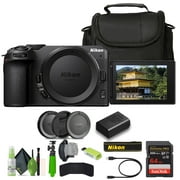 Nikon Z30 Mirrorless Camera 20.9MP Body 4K Video Bundle 64GB Card Bag Tripod Kit International Model