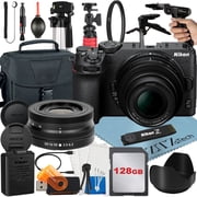 Nikon Z30 Mirrorless Camera Bundle with NIKKOR 16-50mm VR Zoom Lens + 128GB Card + Case + Tripod + ZeeTech Accessory International Version