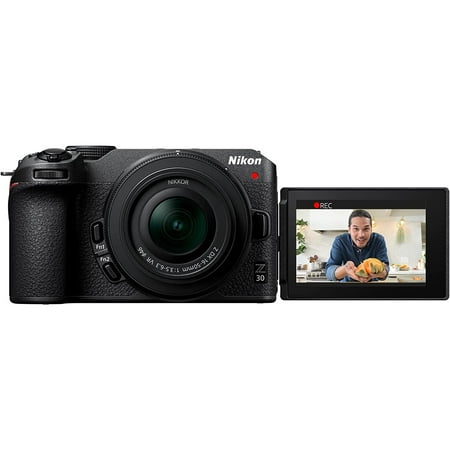 Nikon - Z 30 4K Mirrorless Camera with NIKKOR Z DX 16-50mm f/3.5-6.3 VR Lens - Black