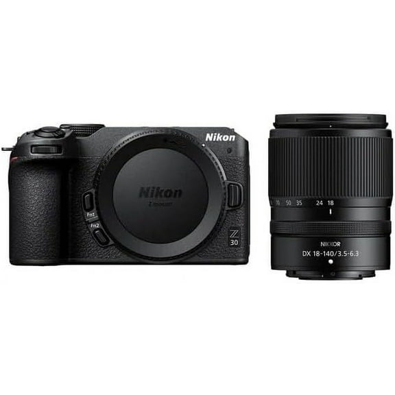 Nikon Z30 Mirrorless Camera w/ Z DX 18-140mm f/3.5-6.3 VR Lens (Black)