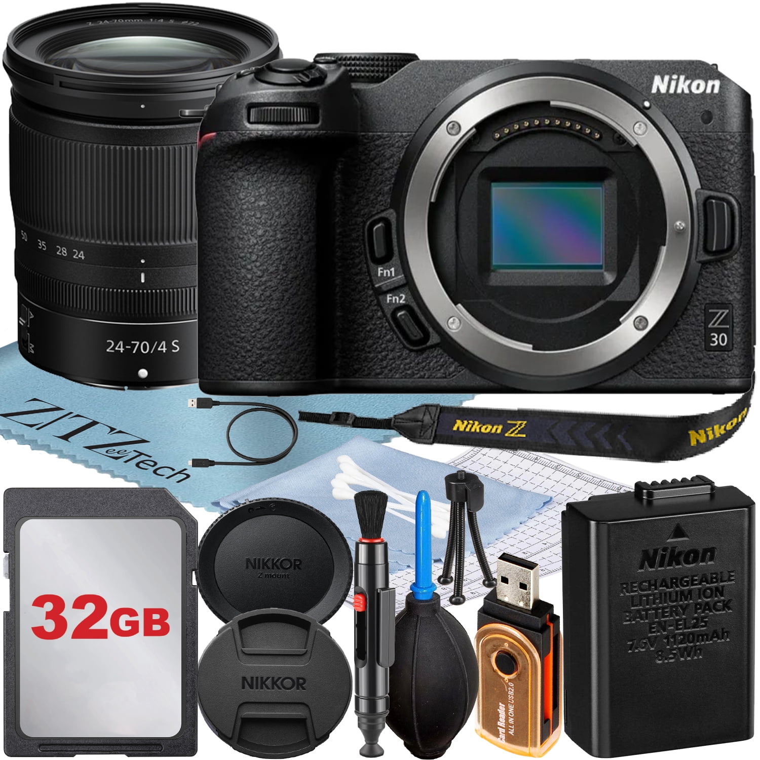 Nikon z30 +オマケ Nikon Z30 Mirrorless Camera with NIKKOR Z 24-70mm f/4 S Lens +