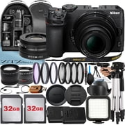 Nikon Z30 Mirrorless Camera with NIKKOR Z DX 16-50mm VR Lens + 2 Pack 32GB Card + Case + Tripod + ZeeTech Accessory Bundle International Version