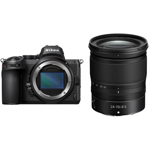 Nikon Z5 Full Frame Mirrorless Camera Body NIKKOR Z 24-70mm F/4 S Lens (International Model)