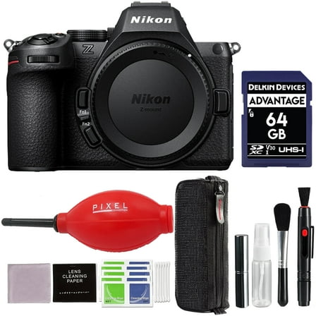 Nikon Z5 II Mirrorless Camera (Black) with Advanced Accessories and Travel Bundle | 1680 | nikon z5 II