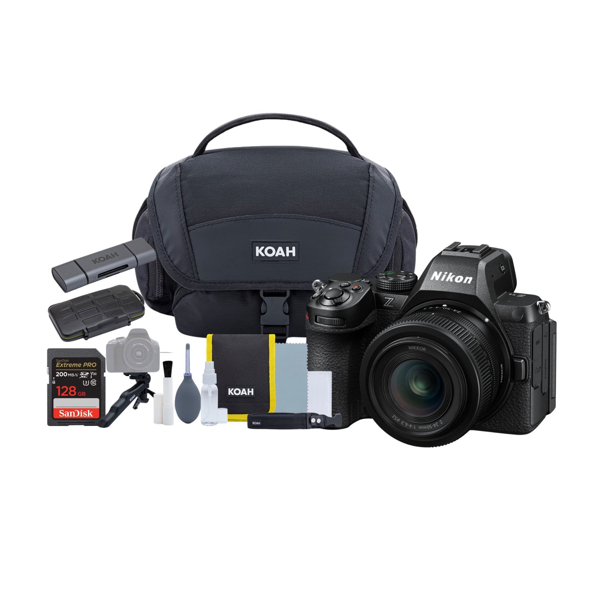 【美品】Nikon Z5 II 保証期間内・128GB SDカード付 Nikon Z5 II Mirrorless Digital Camera with 24-50mm f/4-6.3 Lens