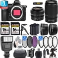 thumbnail image 1 of Nikon Z5 Mirrorless Camera with 24-50mm f/4-6.3 Lens + 32GB + Flash + 4 PC Macro Set + 3 PC Filter Set (International Version), 1 of 6