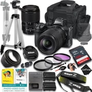 Nikon Z5 Mirrorless Camera with Z DX 18-140mm f/3.5-6.3 VR Lens + 128 GB Memory + Extra Battery + Camera Case + Tripod + More 22pc Bundle International Version