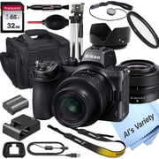 Nikon Z5 Mirrorless Digital Camera with 24-50mm Lens, 32GB Card, Tripod, Case, and More 18pc Bundle - New,Wi-Fi and Bluetooth EnabledInternational Model