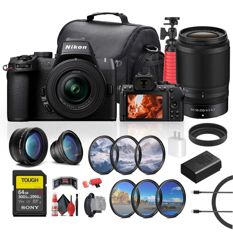 Camera Nikon Z50 Kit Lens Lens Kit Nikon Z50 Telephoto Lens Nikon